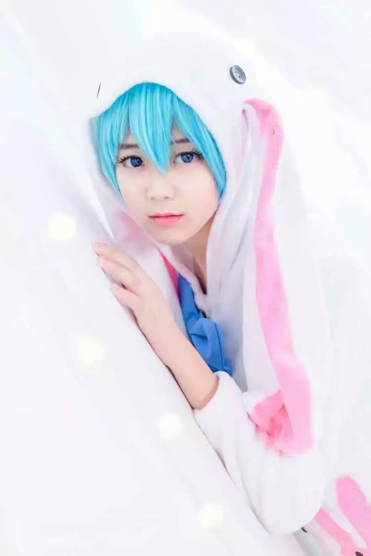 初音未来 睡衣cosplay-萌图百科