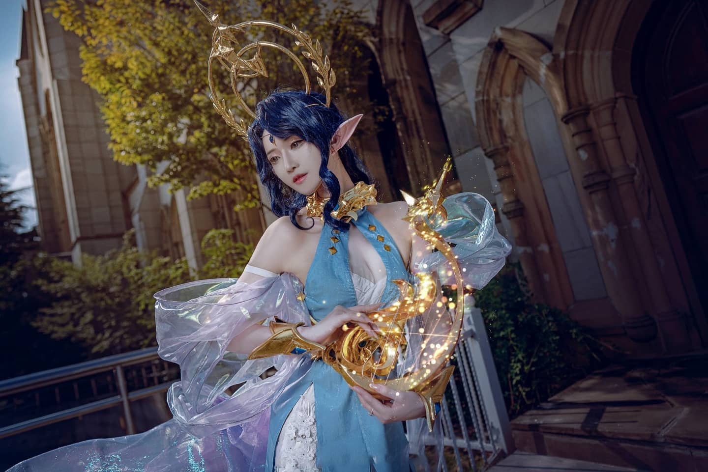 魔灵时代 月光女神cosplay-萌图百科