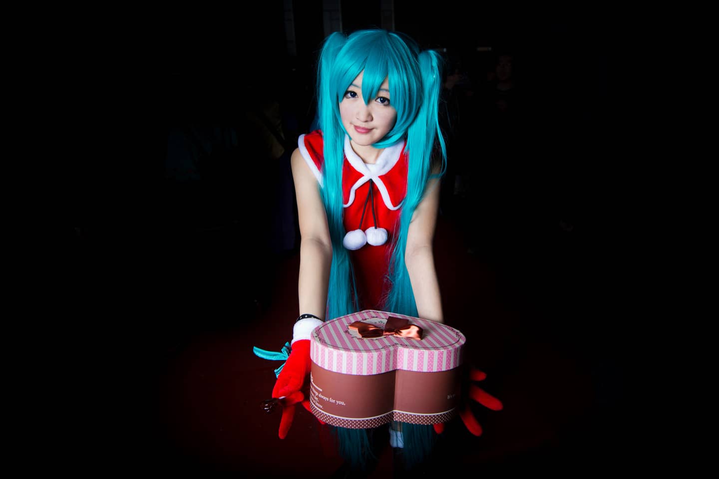 VOCALOID初音cosplay-萌图百科
