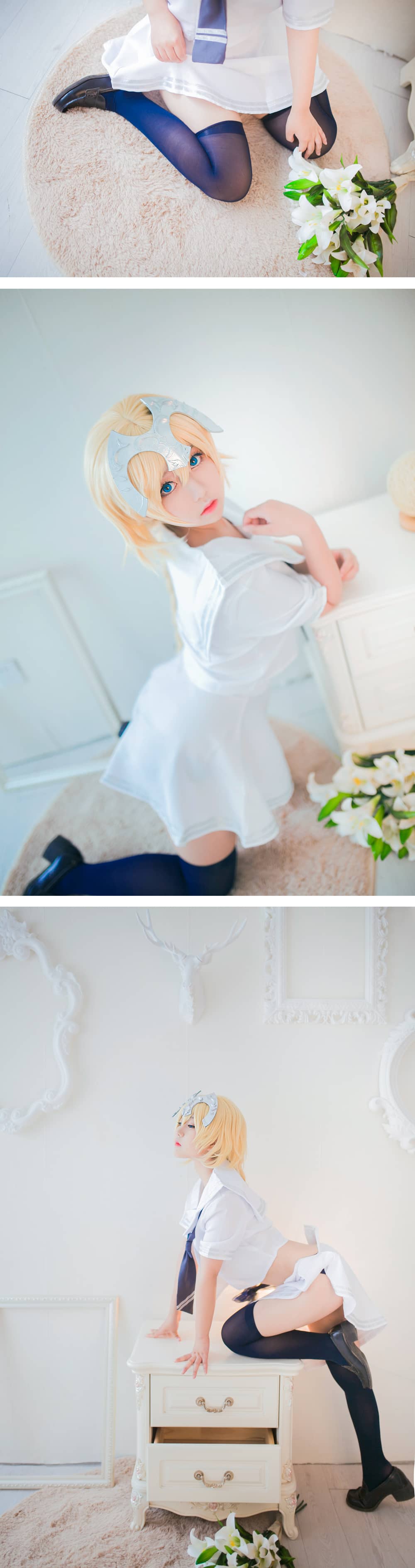贞德cosplay 圣女与魔女-萌图百科