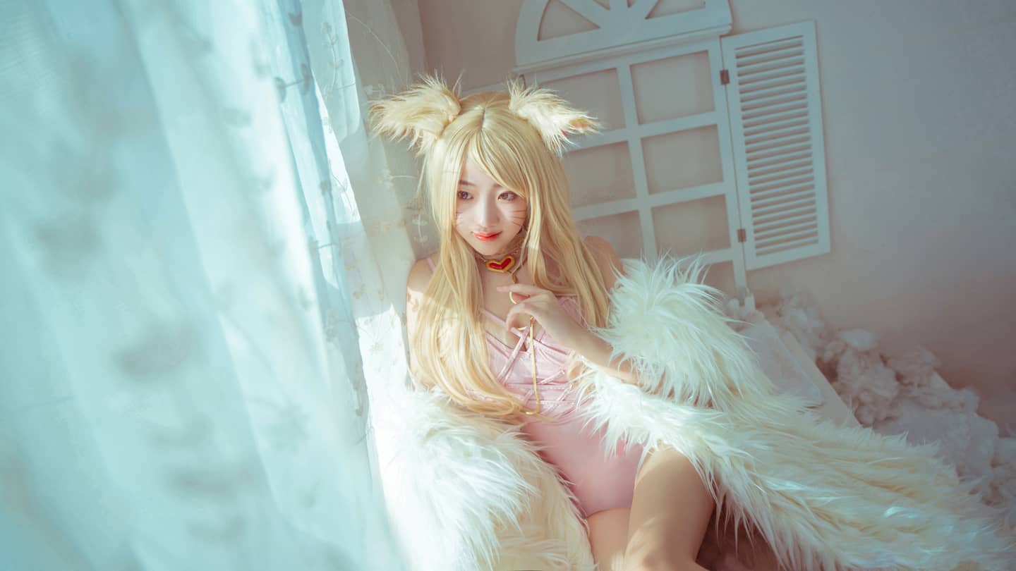 英雄联盟 kda阿狸同人cosplay-萌图百科