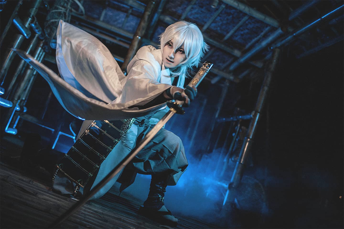 刀剑乱舞 鹤丸国永 COSPLAY-萌图百科
