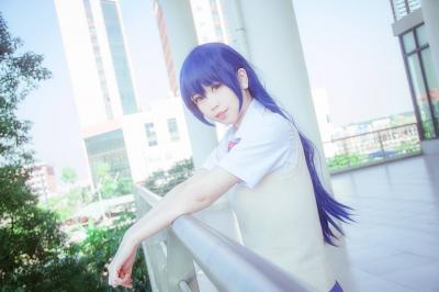 LOVE LIVE园田海未 cosplay-萌图百科