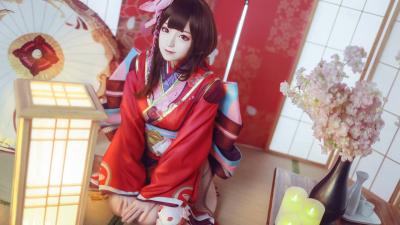 阴阳师神乐cosplay-萌图百科