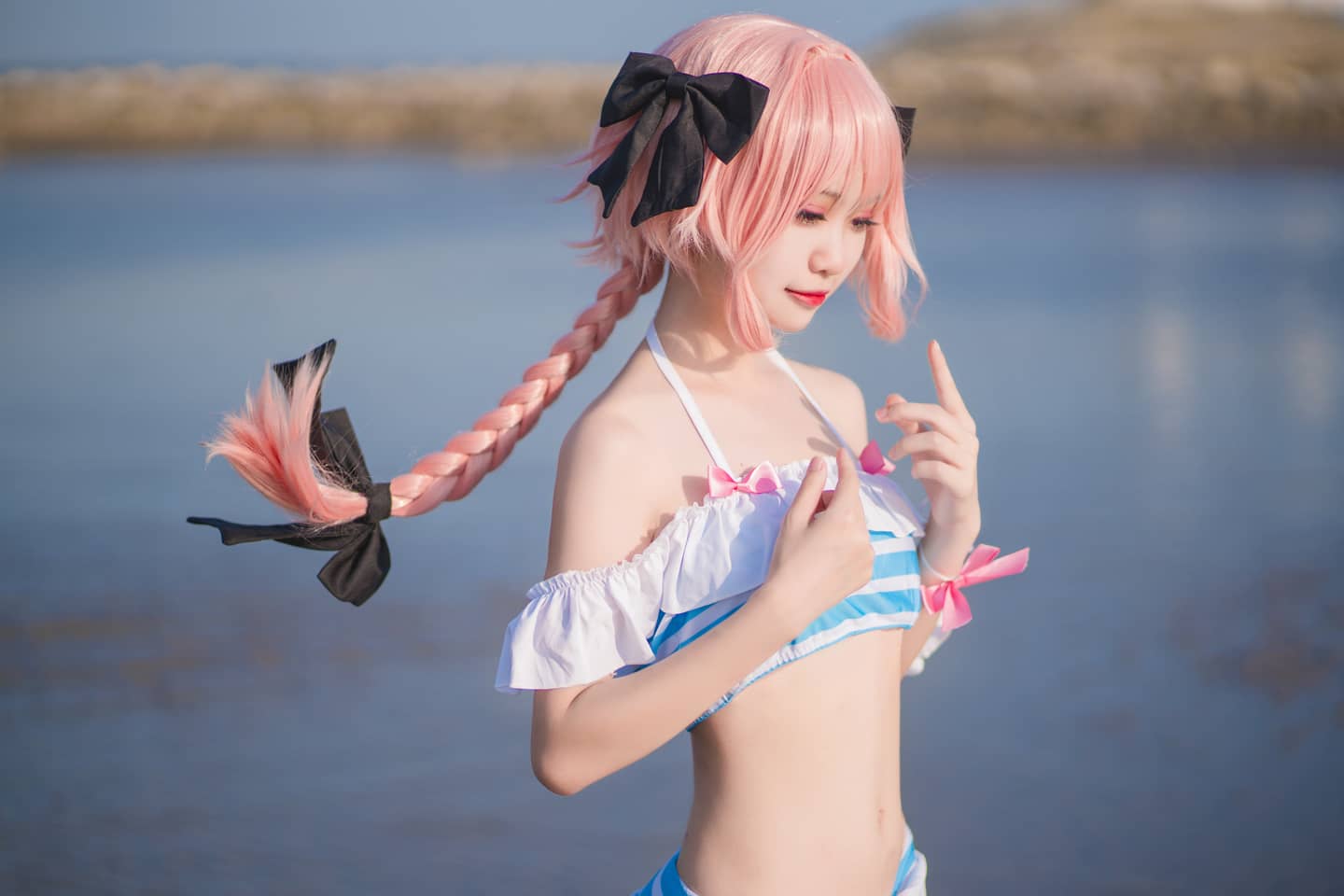 阿福泳装cosplay-萌图百科