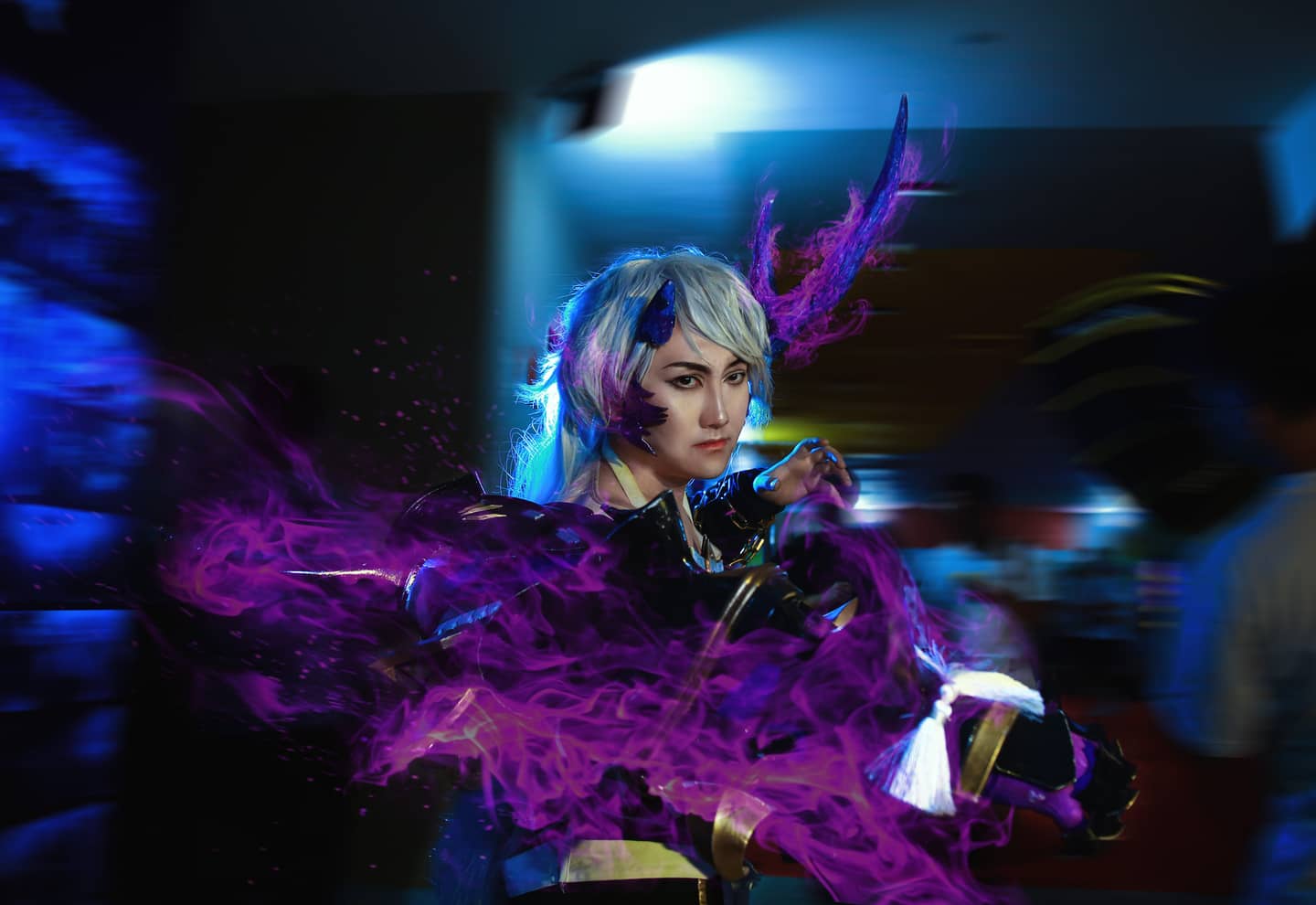 炼狱茨木童子COS，阴阳师SP茨木COSPLAY-萌图百科