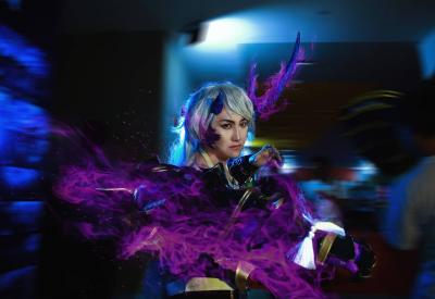 炼狱茨木童子COS，阴阳师SP茨木COSPLAY-萌图百科