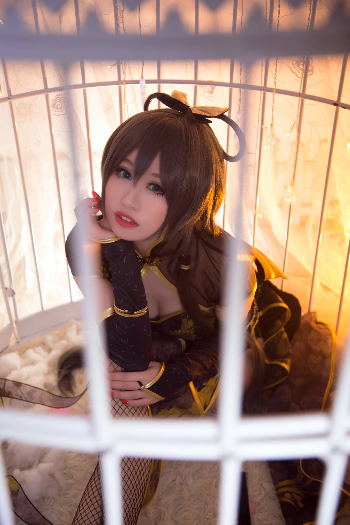 VOCALOID洛天依金丝雀Ver.cosplay-萌图百科