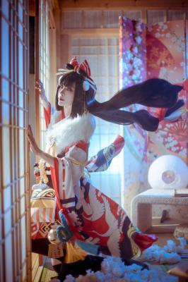 阴阳师 雪女cosplay-萌图百科
