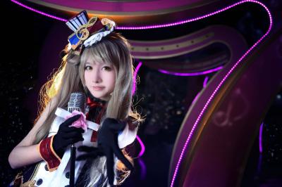 南小鸟女仆觉醒cosplay 努力的演唱吧～-萌图百科