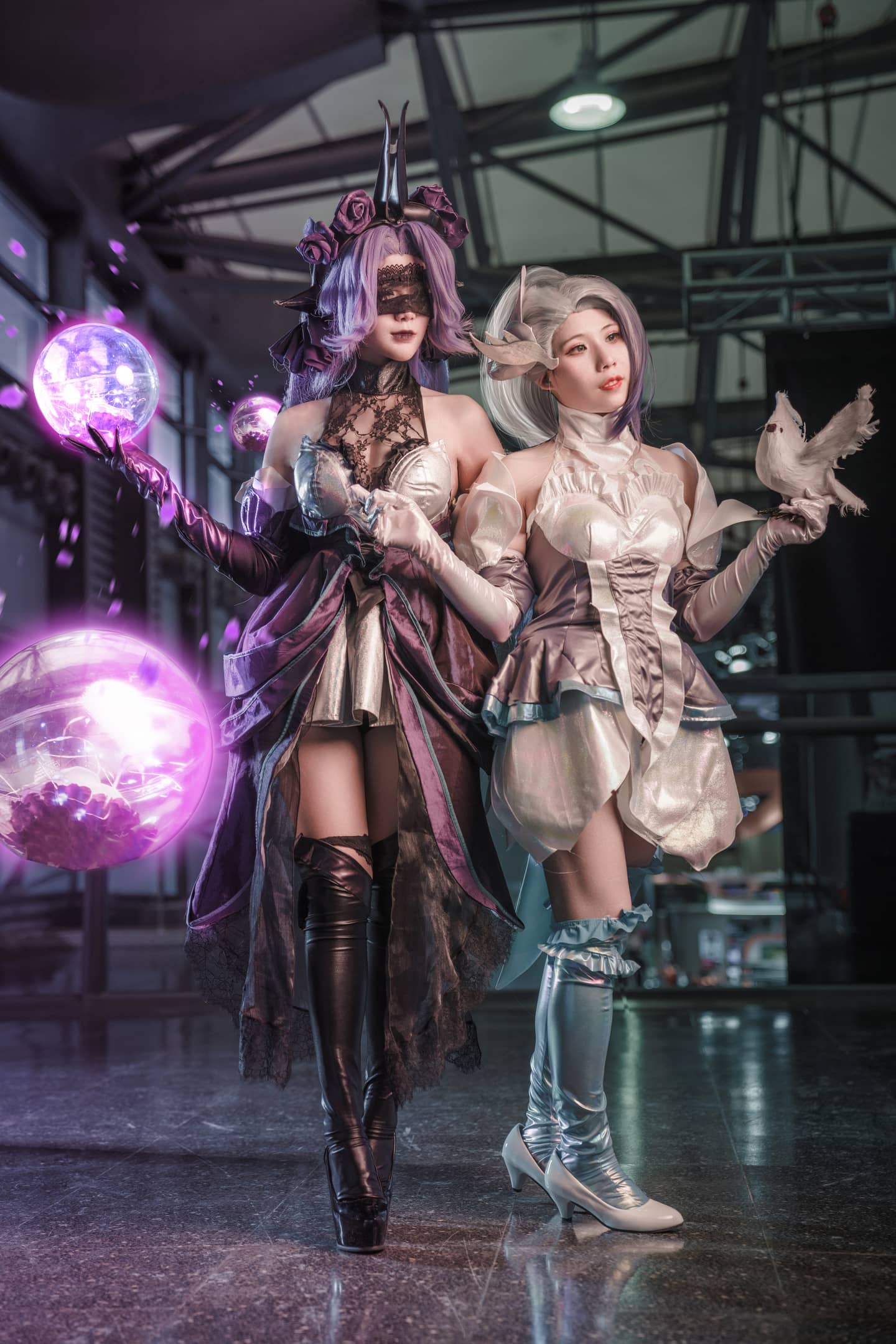 英雄联盟情人节辛德拉&婕拉Cosplay-萌图百科