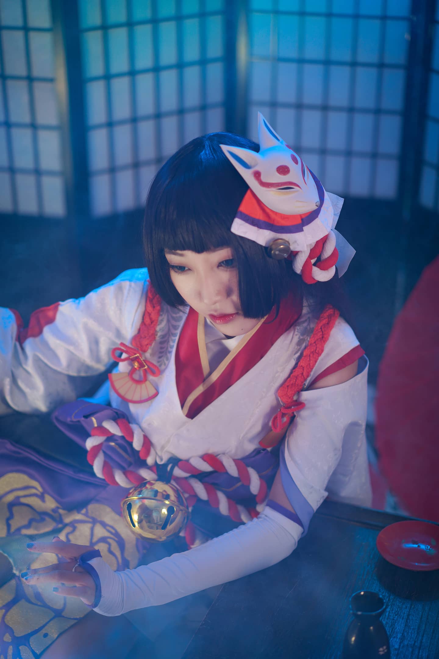 阴阳师雪女月见之樱cosplay-萌图百科