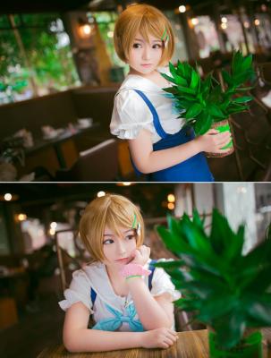 Lovelive花阳Cosplay-萌图百科