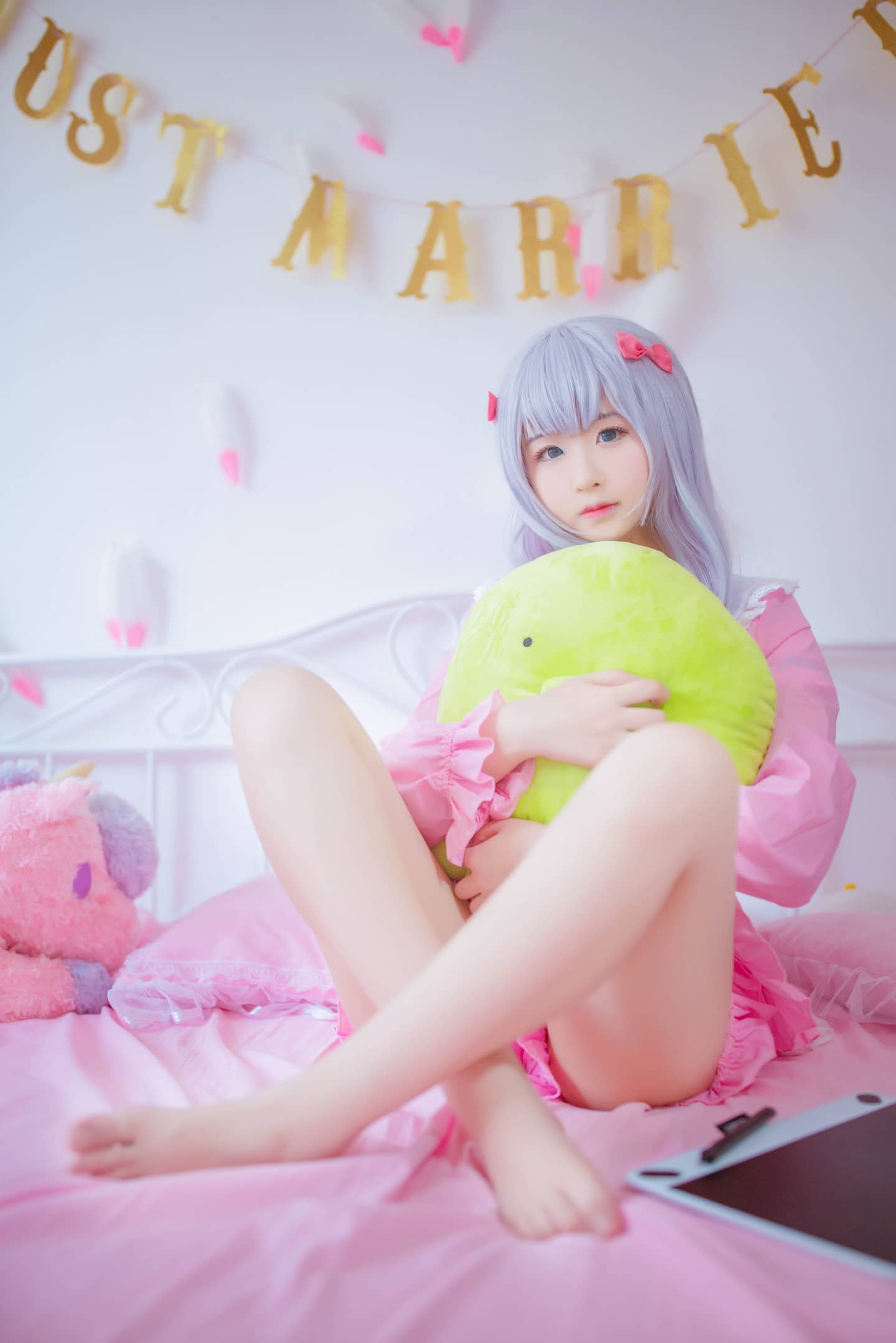 TYA事务所  埃罗芒阿老师 和泉纱雾睡衣cosplay-萌图百科