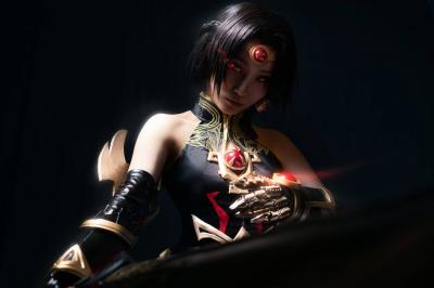 崩坏3 黑轩辕 姬轩辕 cosplay-萌图百科