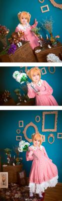 野餐插画樱cosplay-萌图百科