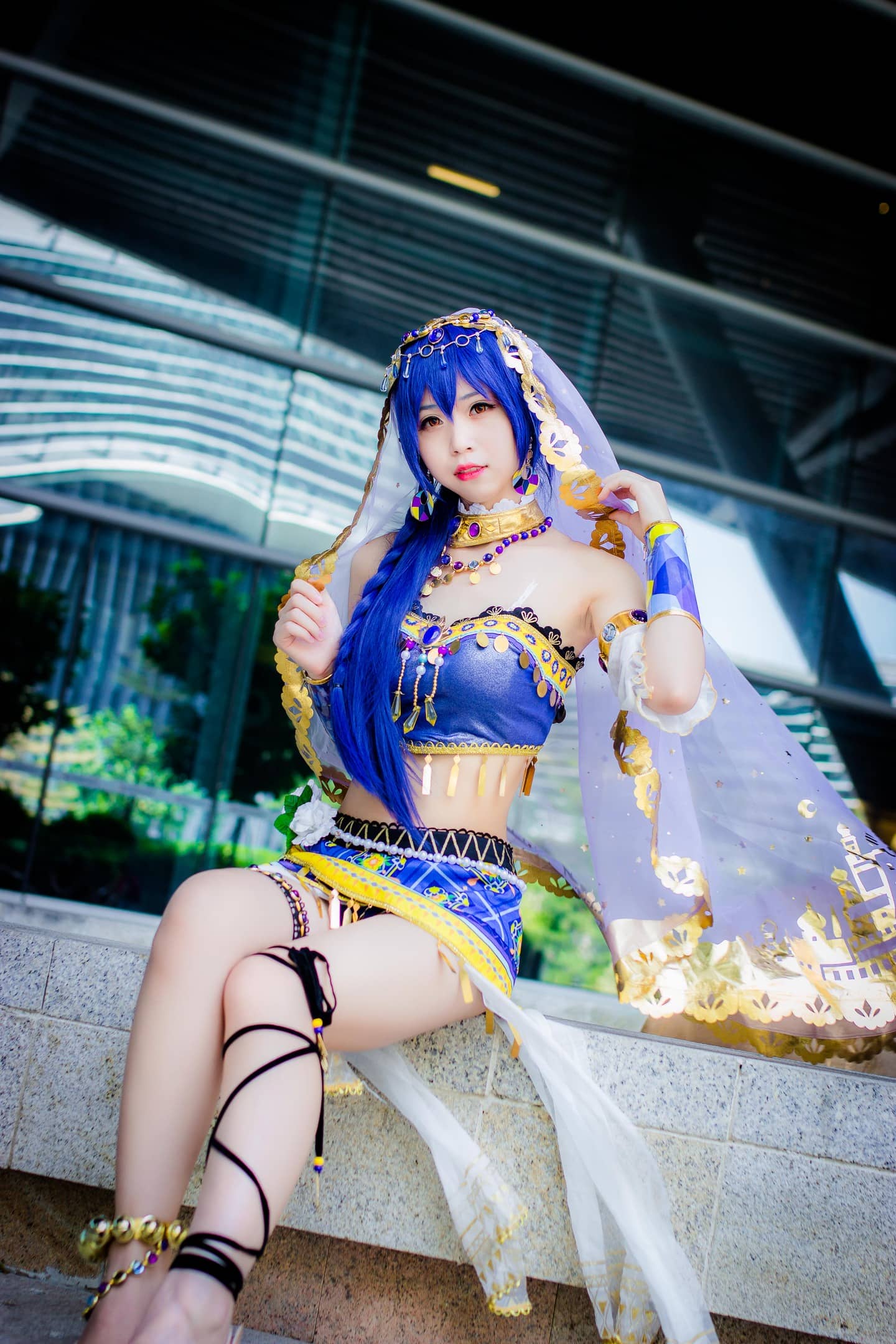 LOVELIVE舞娘觉醒 园田海未cosplay-萌图百科
