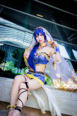 LOVELIVE舞娘觉醒 园田海未cosplay-萌图百科