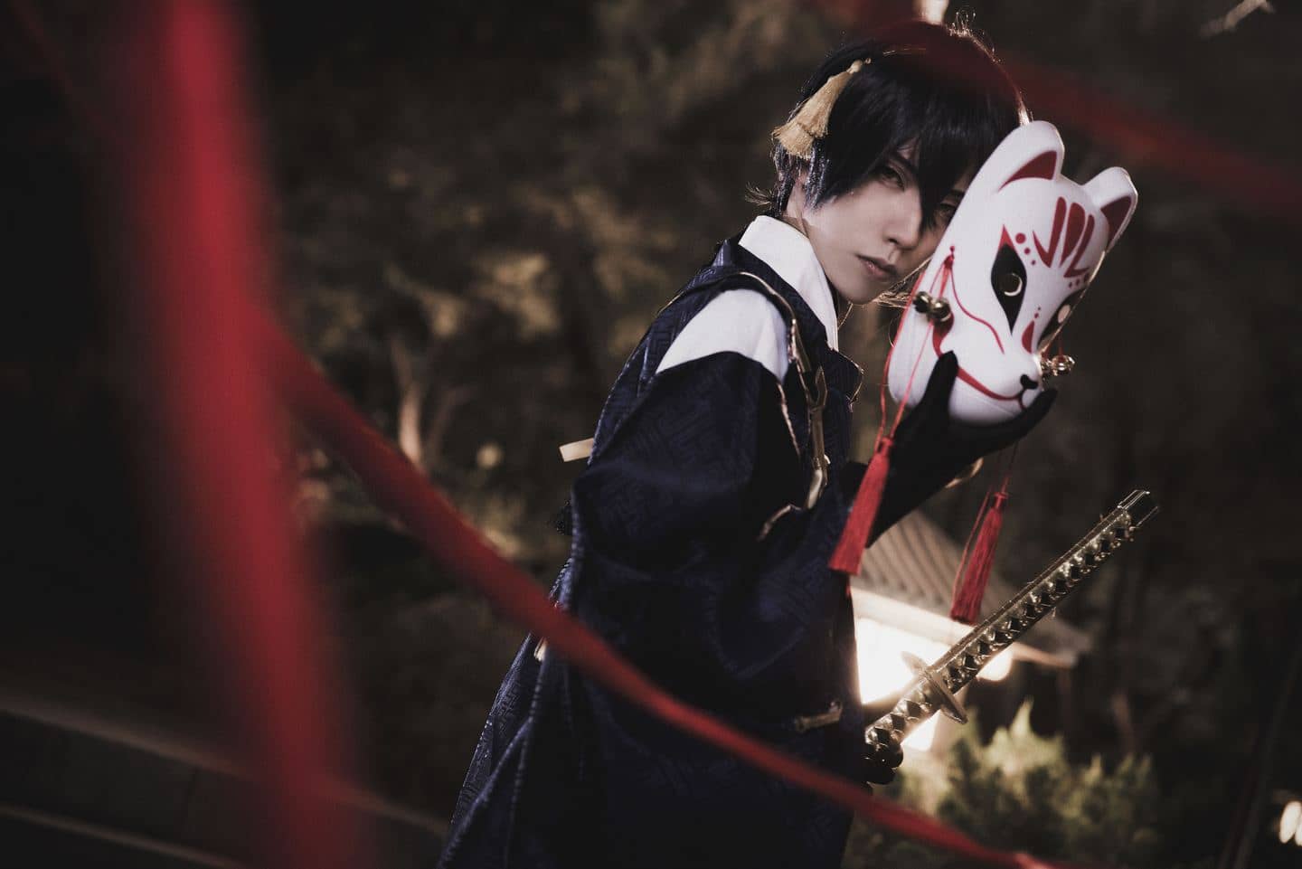 刀剑乱舞三日月宗近cosplay-萌图百科