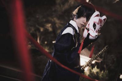 刀剑乱舞三日月宗近cosplay-萌图百科