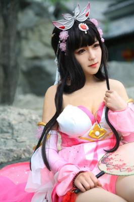 甄姬游园惊梦cosplay-萌图百科
