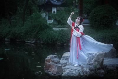 汉服私影 齐胸襦裙-萌图百科