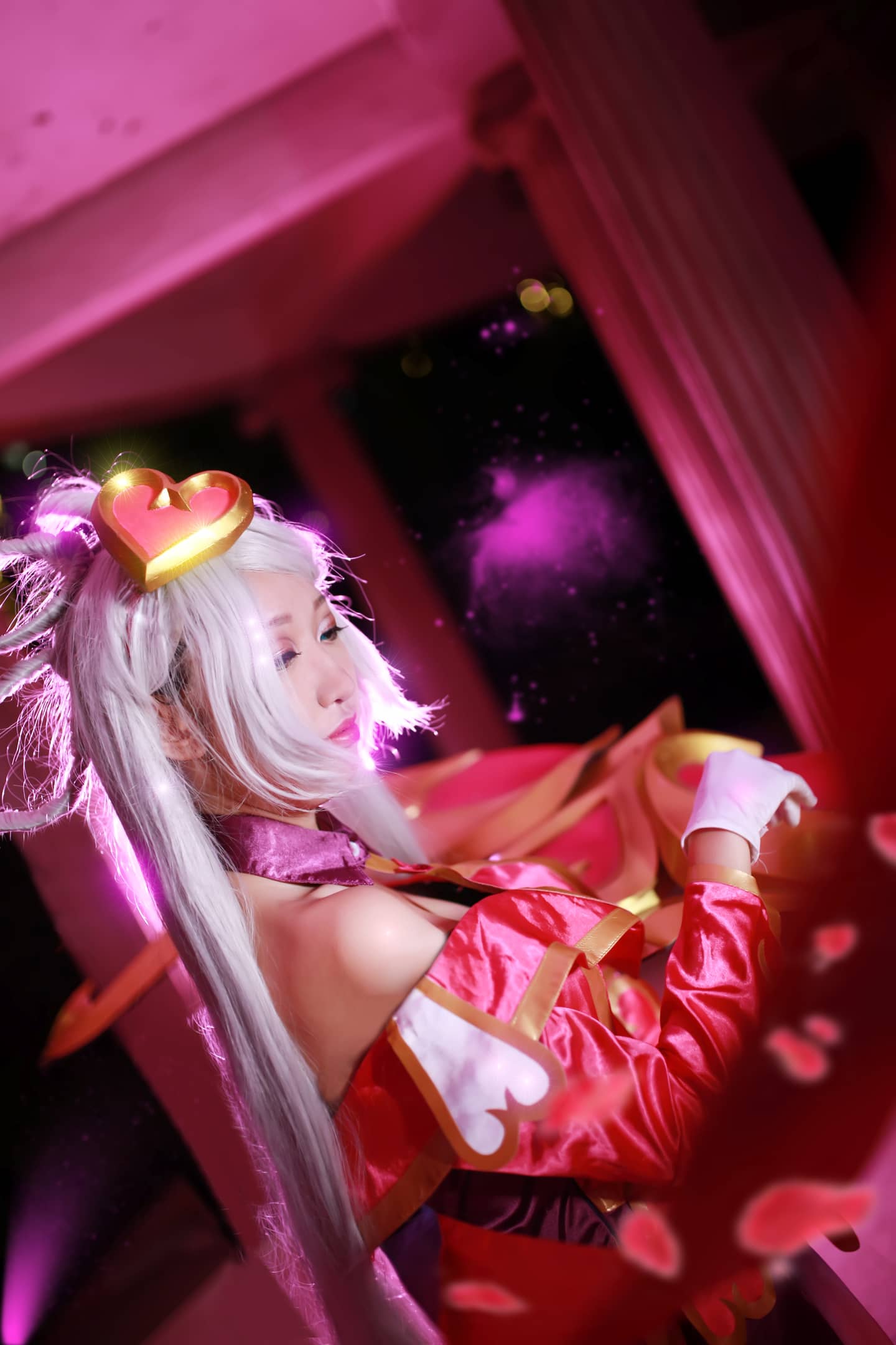 英雄联盟情人节皮肤琴女cosplay-萌图百科