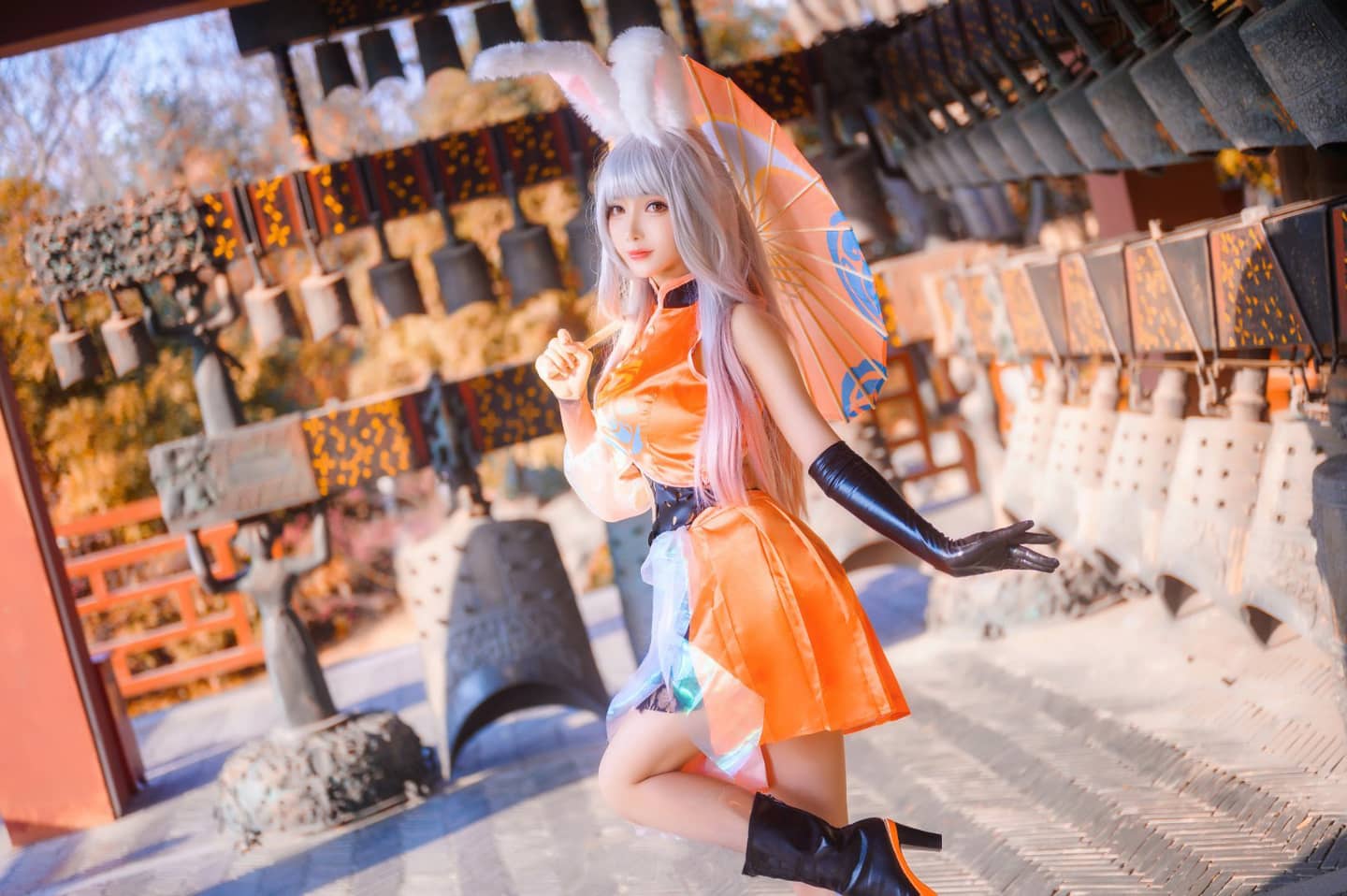 《王者荣耀》公孙离cosplay-萌图百科