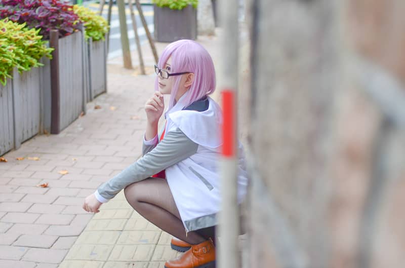 Fate/Grand Order 玛修cosplay-萌图百科