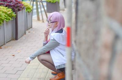 Fate/Grand Order 玛修cosplay-萌图百科