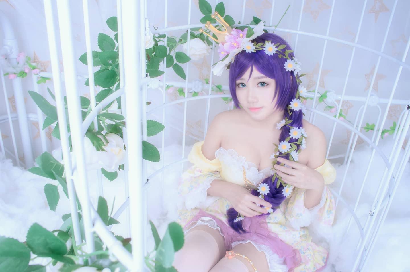 TYA事务所 – lovelive – 东条希-童话长发公主cosplay-萌图百科