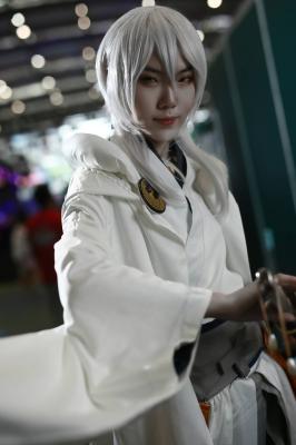 刀剑乱舞  鹤丸国永cosplay-萌图百科