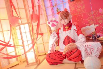 阴阳师 御魂招财猫cosplay-萌图百科