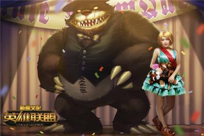粉猴文化《英雄联盟 黑暗之女 安妮（舞会公主）》-萌图百科