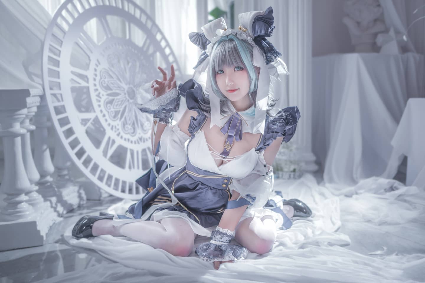 碧蓝航线 柴郡cosplay-萌图百科