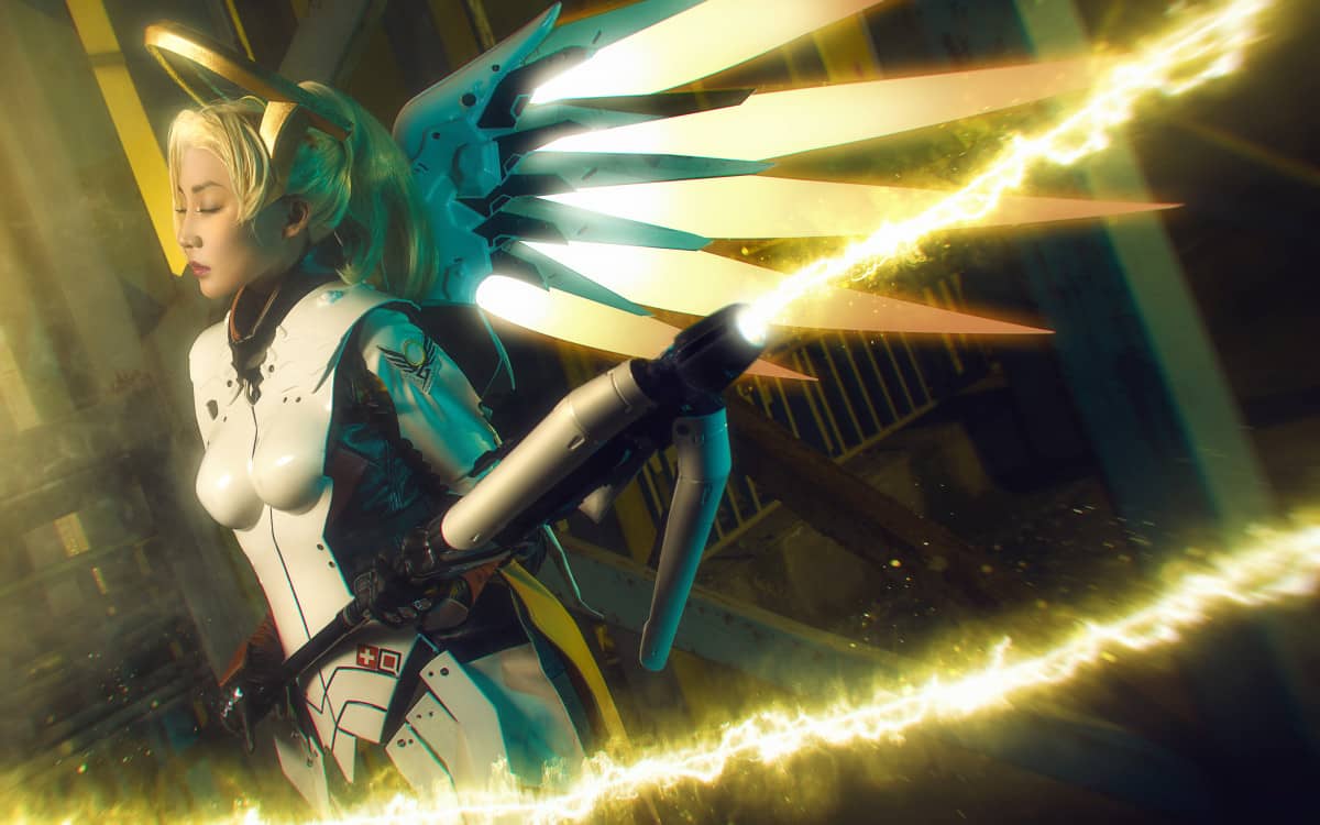 守望先锋 安吉拉齐格勒cosplay-萌图百科