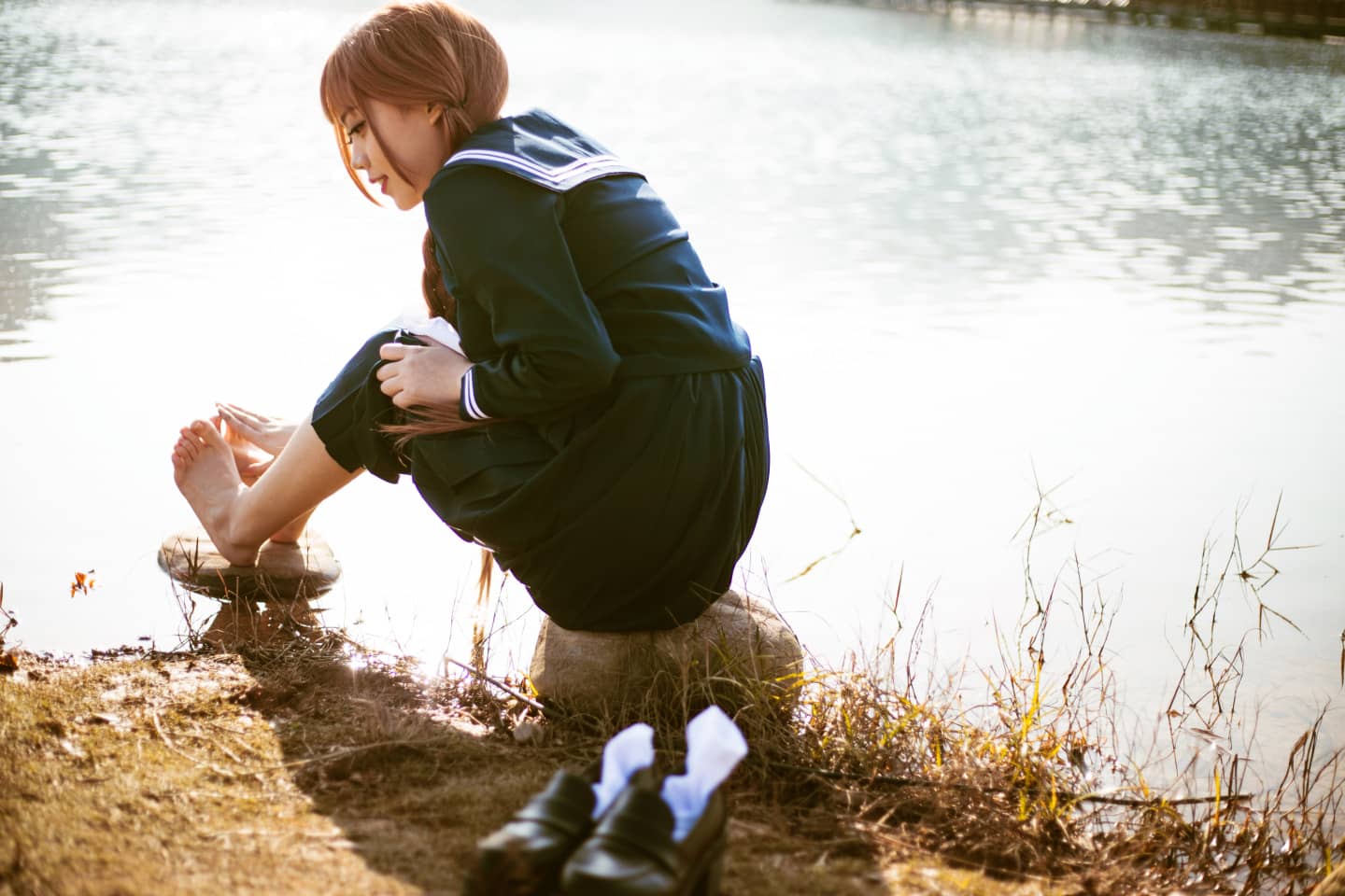 DC1990 JK写真情书cosplay-萌图百科