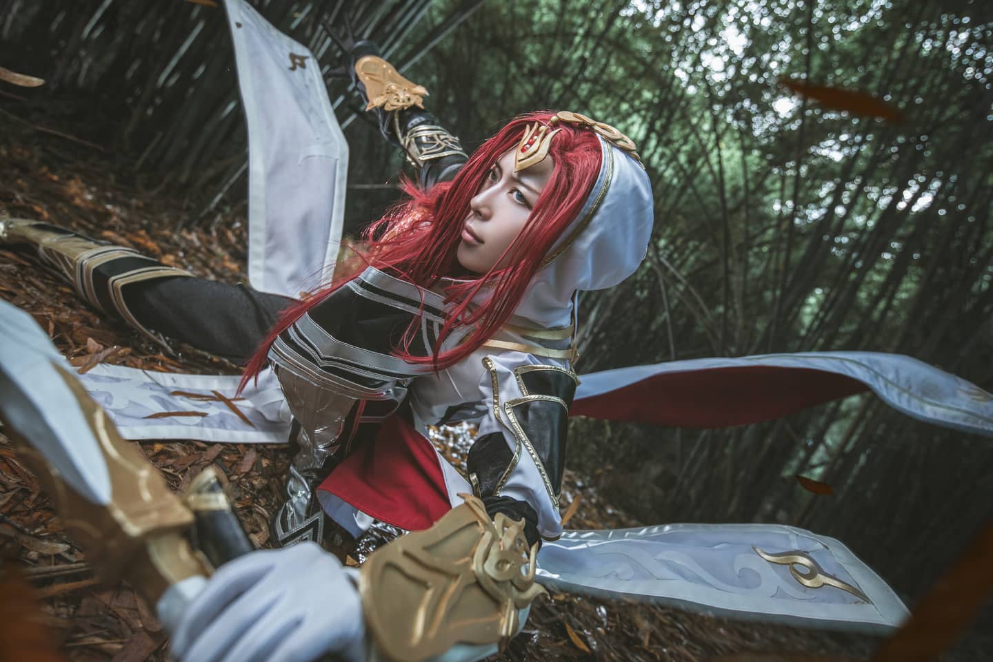 剑网三 朔雪喵哥cosplay-萌图百科