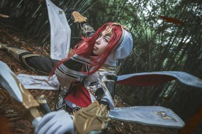 剑网三 朔雪喵哥cosplay-萌图百科