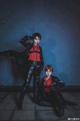 进击的巨人 利威尔×艾伦cosplay-萌图百科