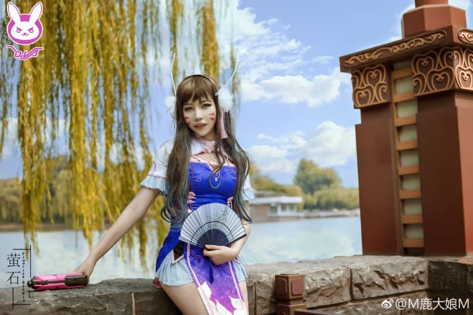 守望先锋dva同人旗袍cos-萌图百科