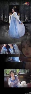 剑侠情缘叁纯阳襦裙cosplay-萌图百科
