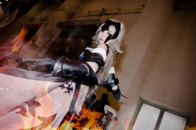Fate/Grand Order黑贞德满破黑Saber三破cosplay-萌图百科