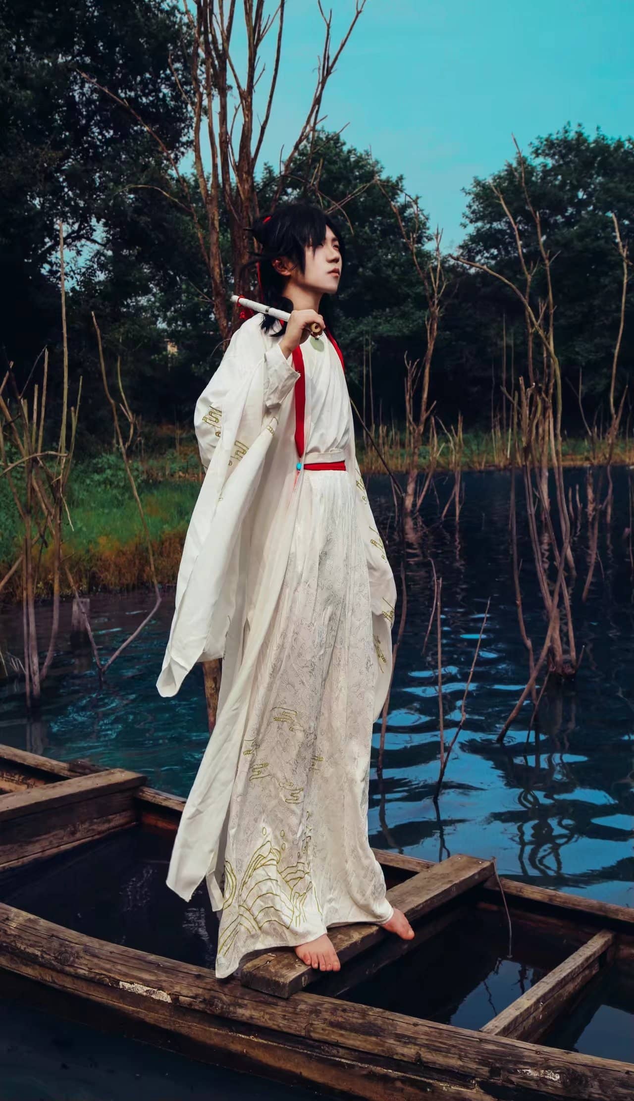 汉服私影 ，少见的汉服小哥哥-萌图百科