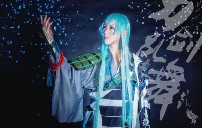 刀剑乱舞江雪左文子cosplay-萌图百科