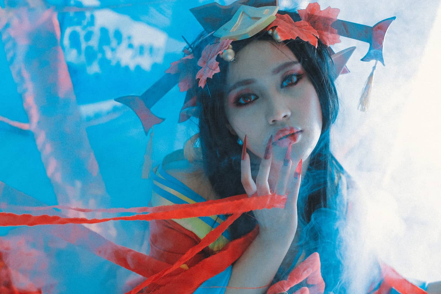 吾名红叶，是绝美的女鬼，鬼女红叶cosplay-萌图百科