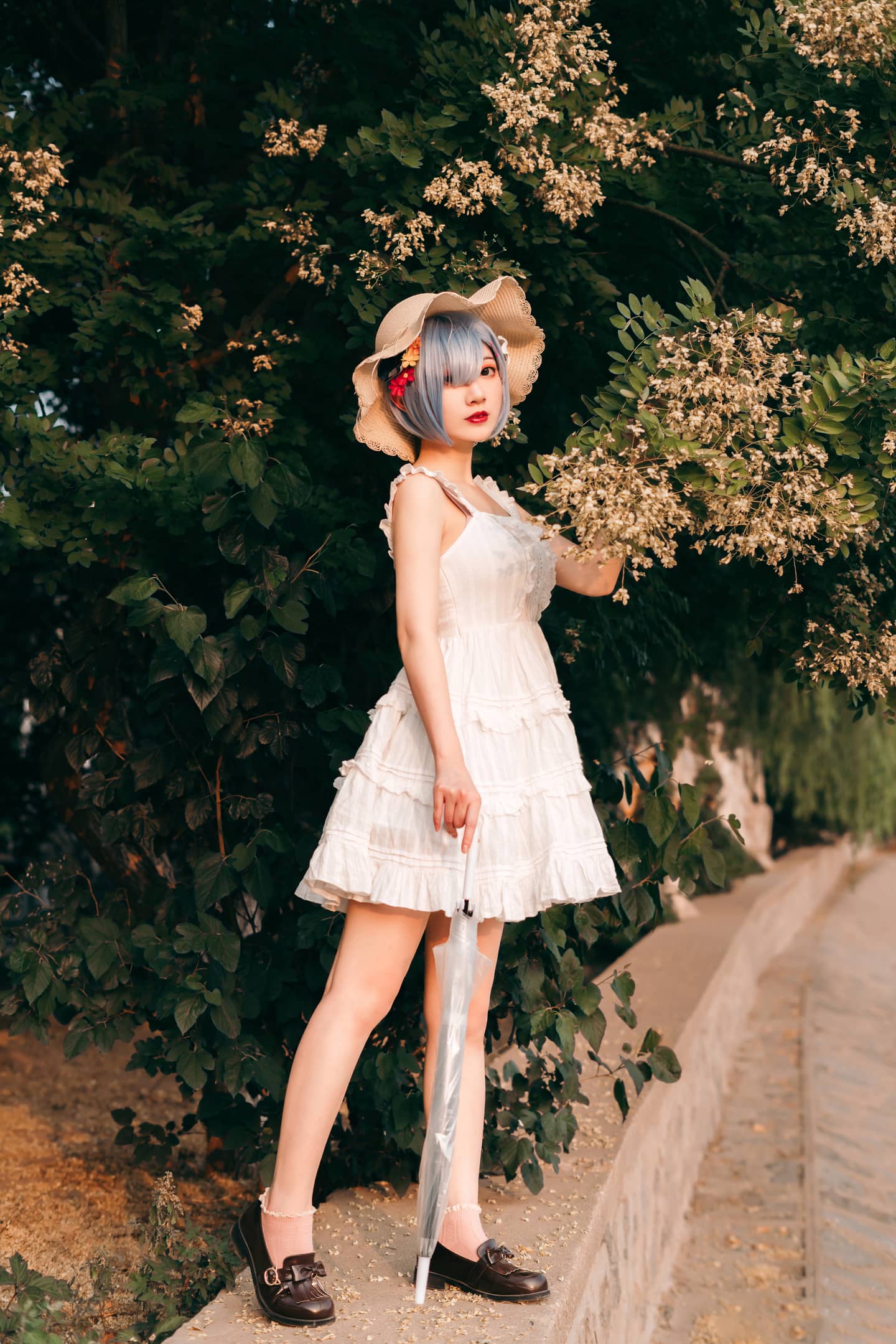 蕾姆cosplay，等你来与我相见-萌图百科
