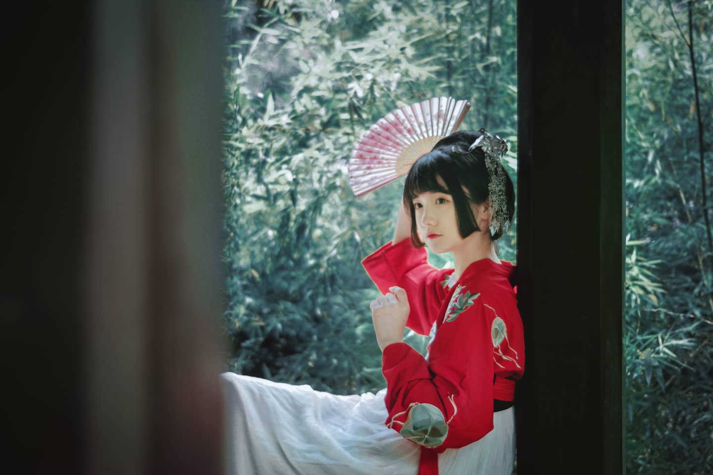 汉服私影  精致的小姐姐-萌图百科
