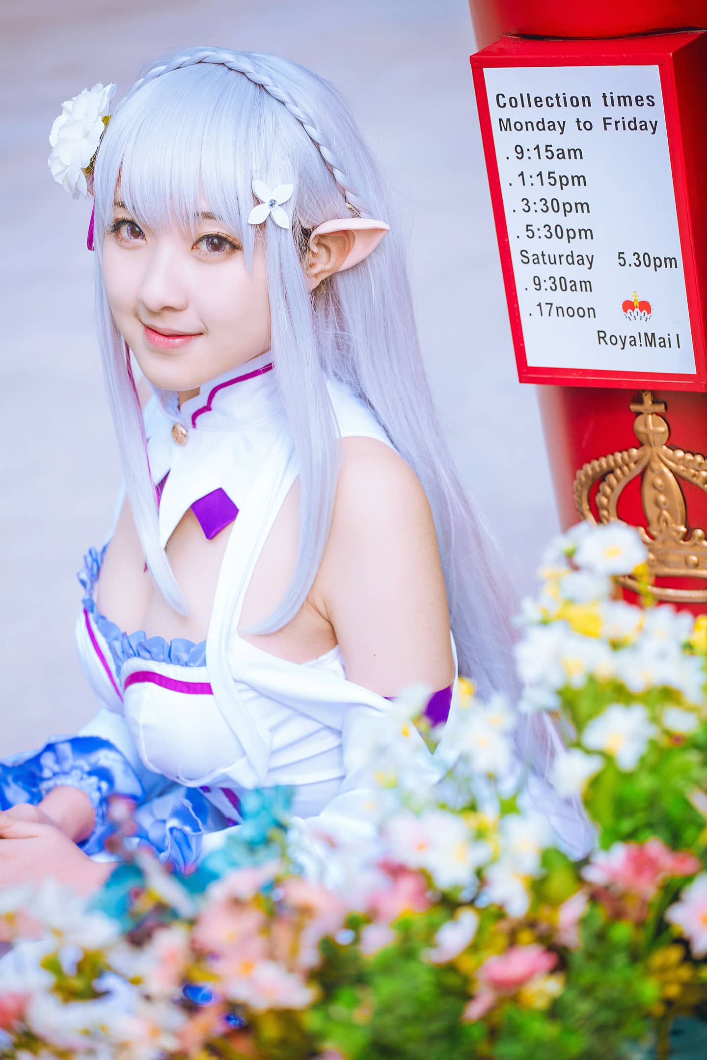 DC1990 RE:从零开始的异世界生活 艾米利亚 COSPLAY-萌图百科