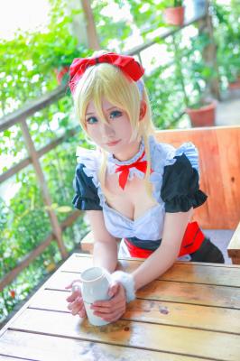 LOVELIVE绘里cosplay 满怀爱意接近中-萌图百科